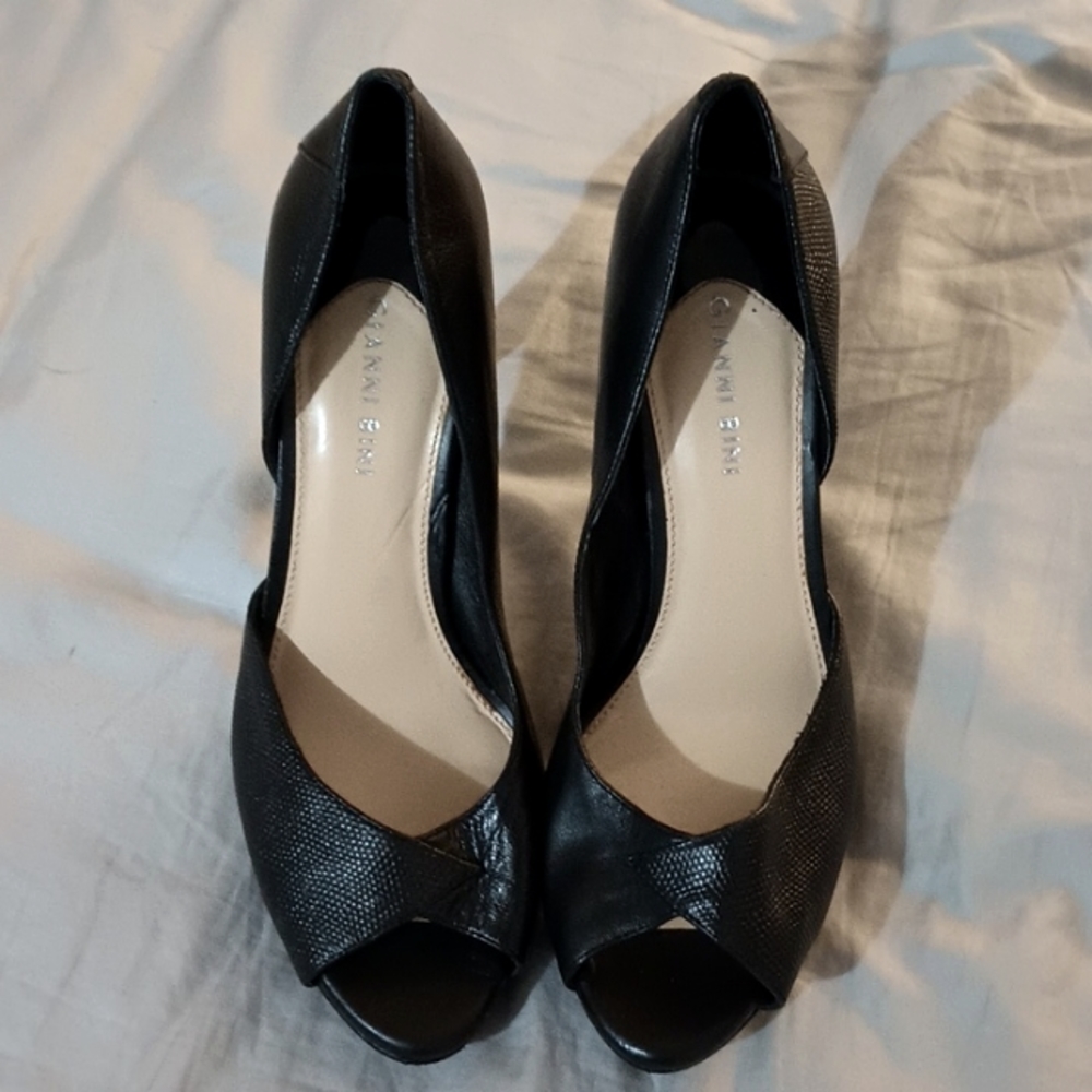 Super Sexy Black Stripper Heels
